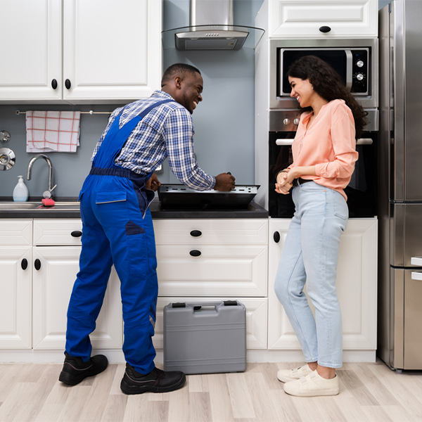 can you provide an estimate for cooktop repair before beginning any work in Homestead IA